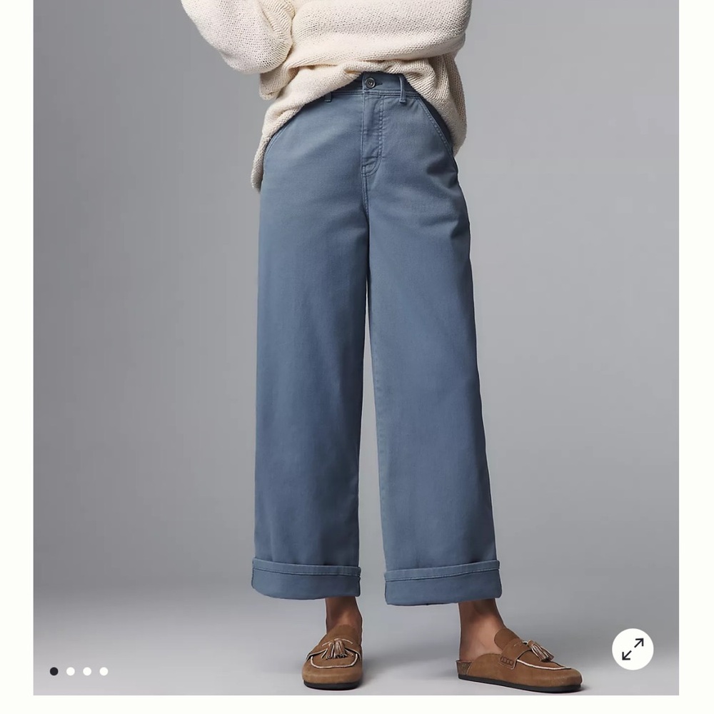 Pilcro Blue Flare Jeans